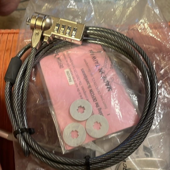 Defcon SCL Notebook Computer Serialized Cable Lock - Picture 2 of 4